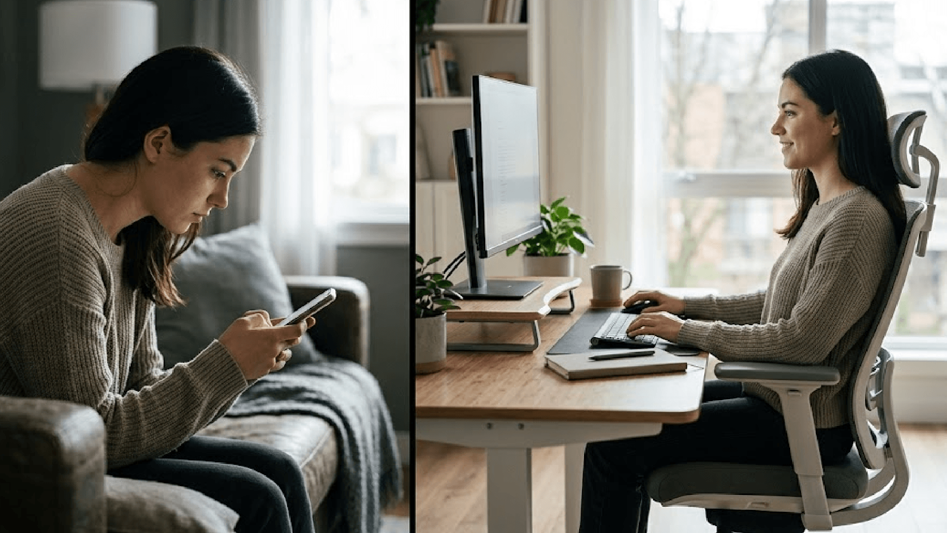 سندروم گردن متنی؛ چرا سبک زندگی دیجیتال در حال تغییر وضعیت بدن ماست؟