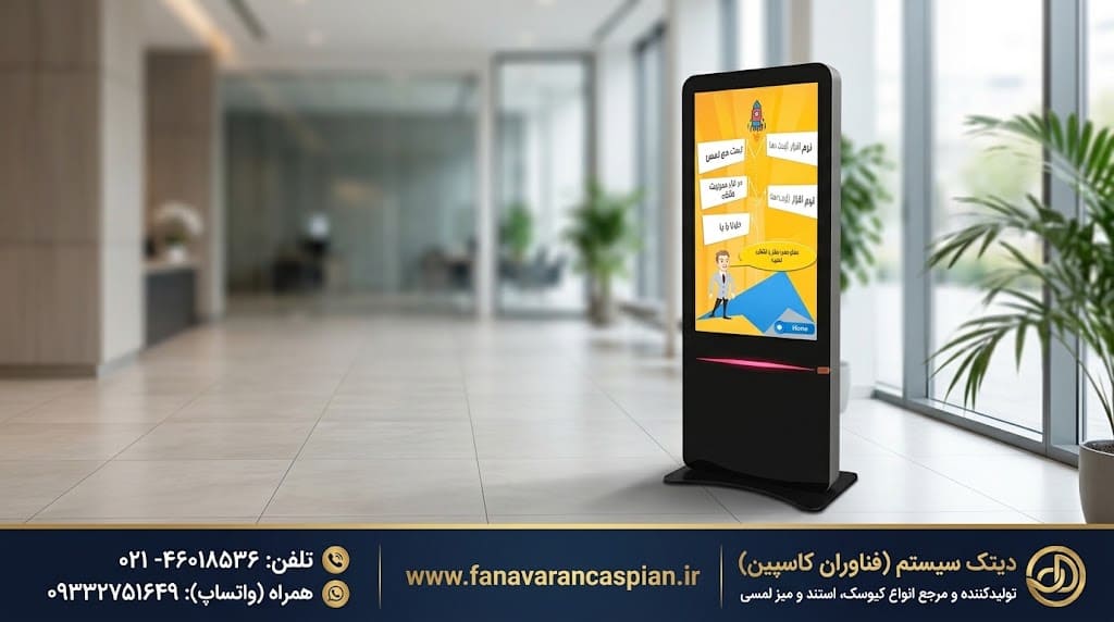 نقش کیوسک‌های لمسی و سیستم‌های نوبت‌دهی هوشمند در افزایش بهره‌وری و رضایت مشتریان کسب‌وکارها