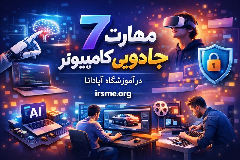 ۷ مهارت جادویی کامپیوتر که هر کارفرمای تبریزی در رزومه ها به دنبال آن است editor_69887a9699de9.jpeg